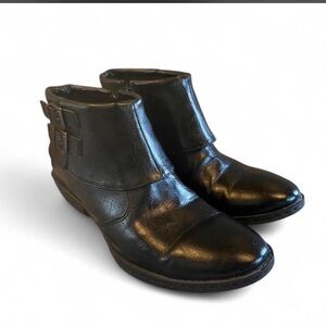 b.o.c. Black Heeled Boots